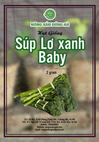 Súp lơ xanh baby