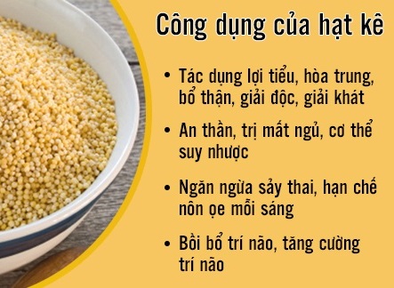 cách chế biến hạt kê