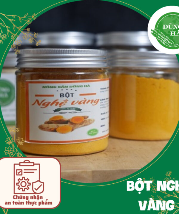 bột nghệ vàng