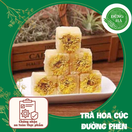 trà hoa cúc đường phèn