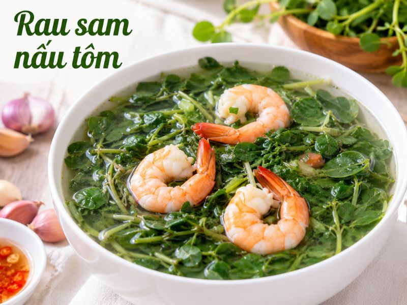 thac-mac-rau-sam-nau-gi-ngon