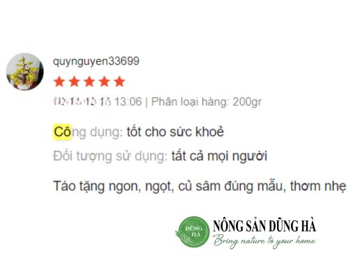 cam-nhan-khach-hang-nhan-sam-canada-sieu-thi-dung-ha