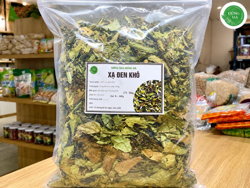 Lá Xạ Đen Khô