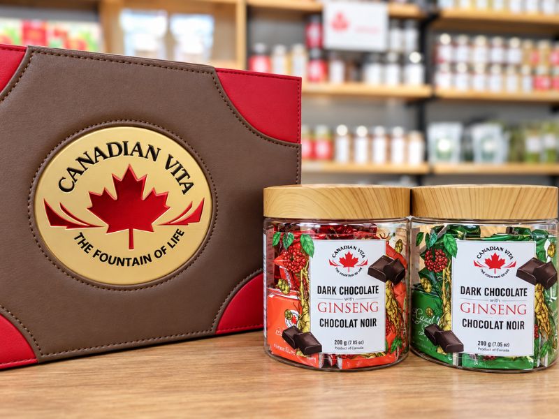 Socola Đen Nhân Sâm Canada Vita