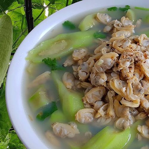 cách nấu canh mướp 1