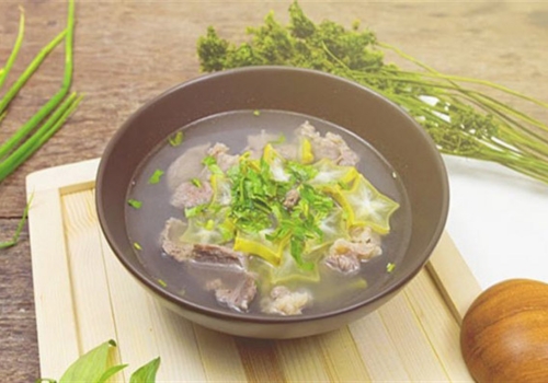 canh bắp bò nấu khế