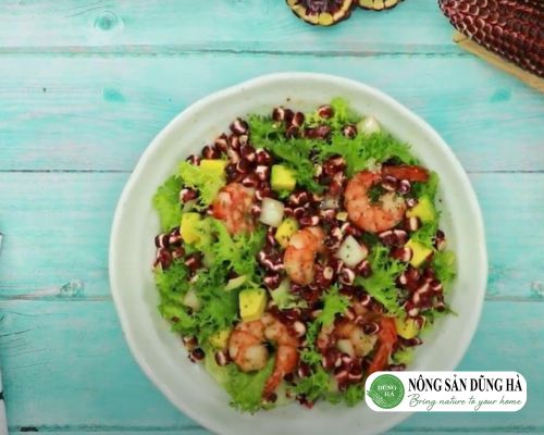 Salad bắp tím nữ hoàng