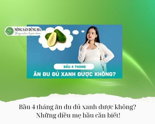 Bau-4-thang-an-du-du-xanh-duoc-khong