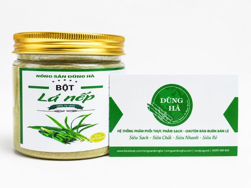 bot-la-nep-nguyen-chat-nong-san-dung-ha