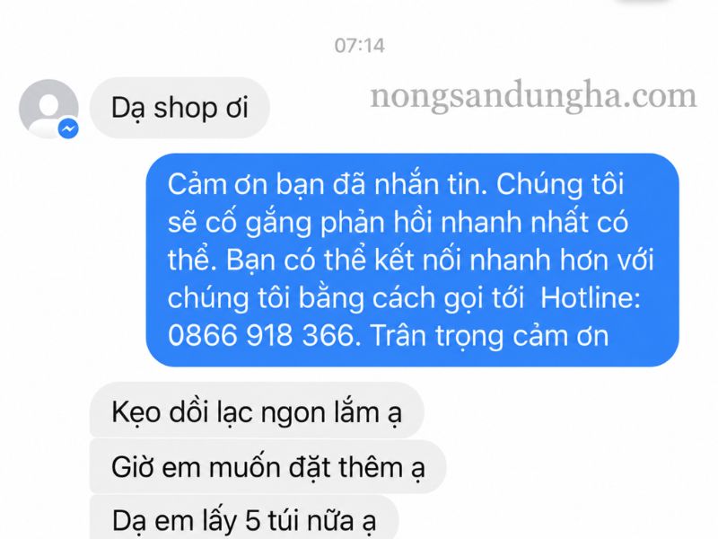 danh-gia-khach-hang-keo-doi-tai-nong-san-dung-ha