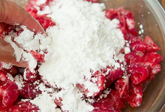 baking soda lam mem thit bo